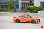 Lexus RC F on Vossen Wheels (CVT) 2016 года